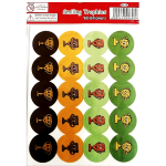 SMILING TROPHIES (60 STICKERS)       